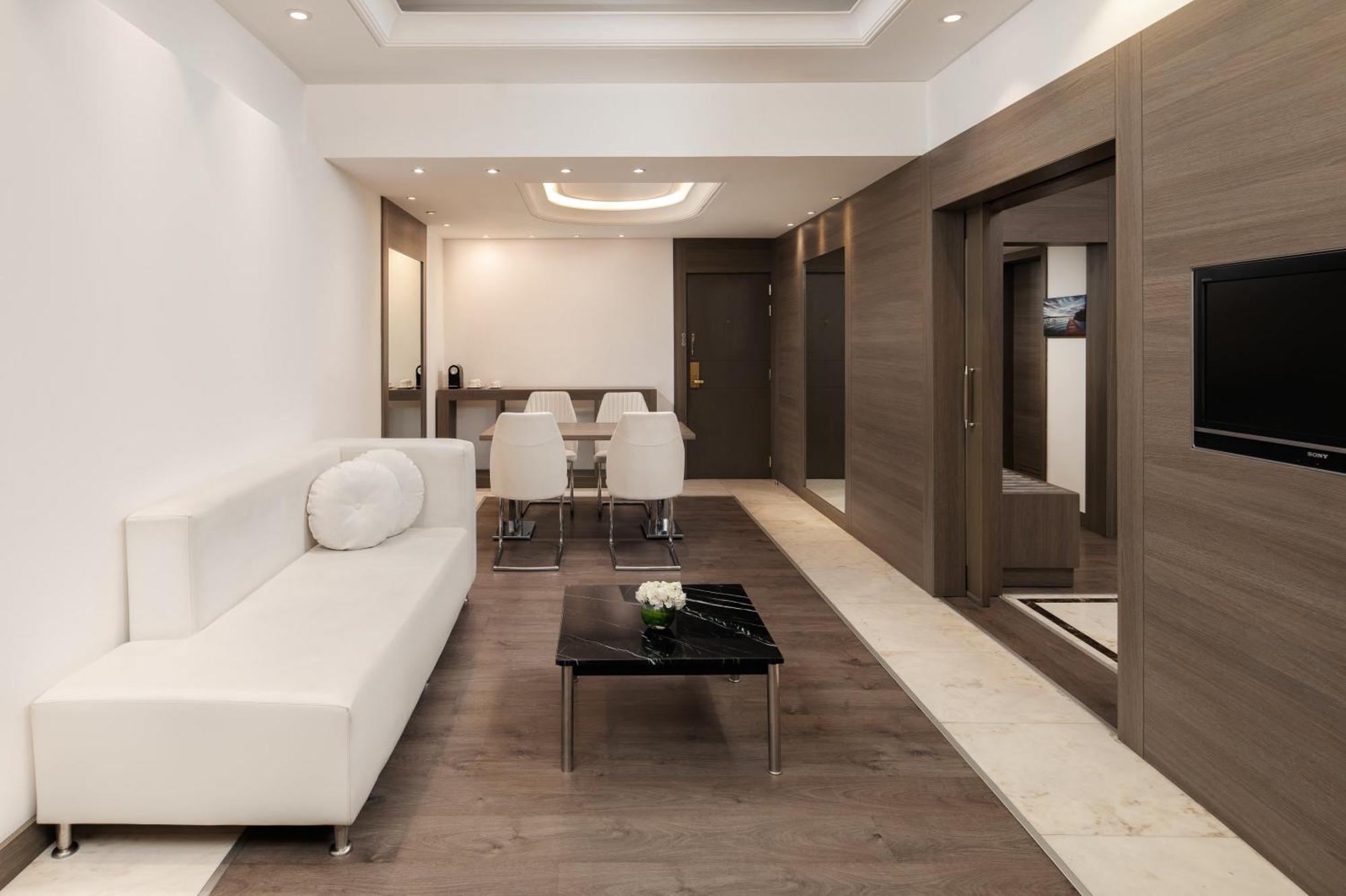 卡尔顿埃尔莫埃贝德酒店 达曼 外观 照片 A 3D rendering of a living room